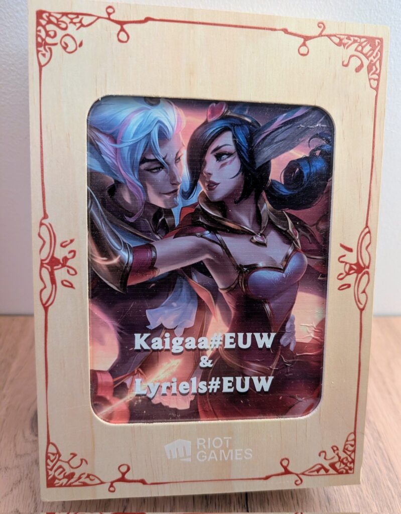 regalo de bodas de disturbios